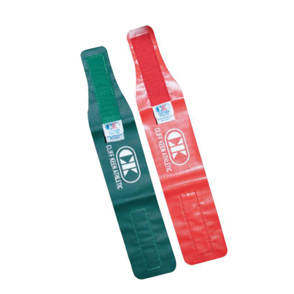 Wrestling Ankle Bands Red and Green (2 Each) Out West Officials