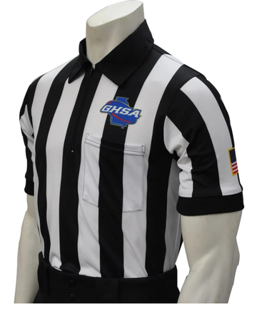 Georgia (GHSA) Short Sleeve Football Referee Shirt