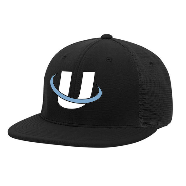 United Umpires Performance Trucker Flexfit Cap Black Out West