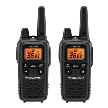 Midland LXT600 FRS License-Free Walkie Talkie 2 Pack - LXT600VP3