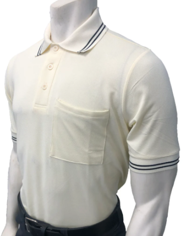 Smitty Body Flex Short Sleeve Umpire Shirt- Cream