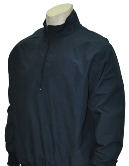 Smitty Half-Zip Pullover Umpire Jacket - Solid Navy