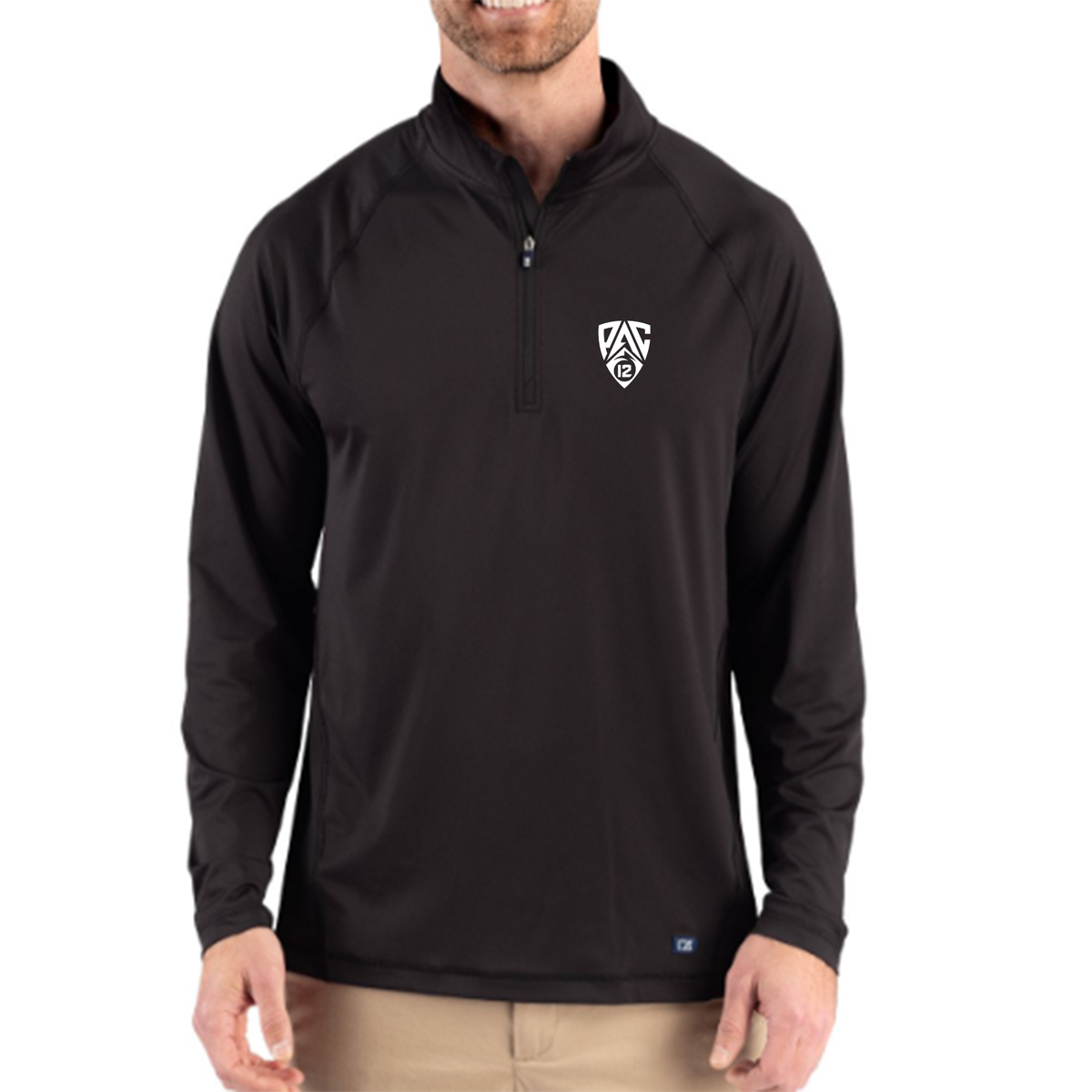 CB Featherlight 1/2 Zip PAC12 Logo