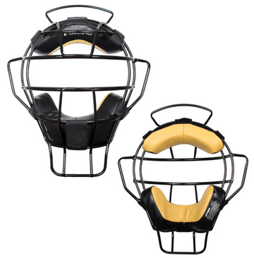 Champro Light Weight Umpire Mask- Black w/ Tan Padding