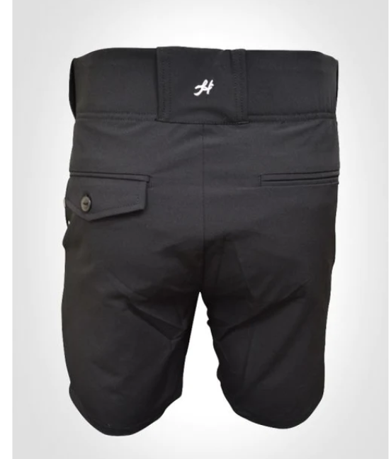 Honig's Black Shorts With Belt Loops