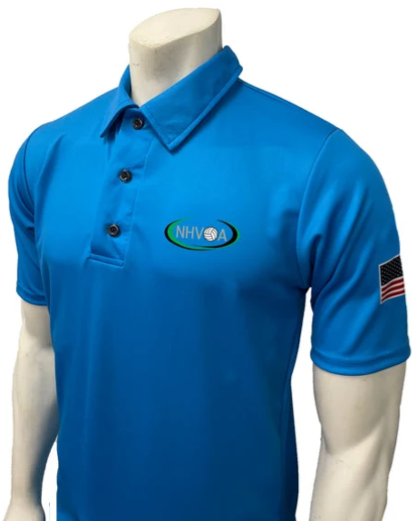New Hampshire (NHVOA) Men's Volleyball Shirt- Blue