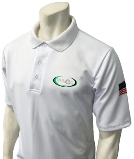 New Hampshire (NHVOA) Men's Volleyball Shirt- White