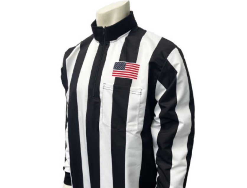 Smitty Dye Sublimated Rainy Weather Long Sleeve Football Referee Shirt 2 1/4