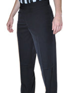 Women's Flat Front 100% Polyester Basketball Pant w/ Western Pockets