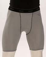 Smitty Grey Compression Shorts w/ Cup Pocket