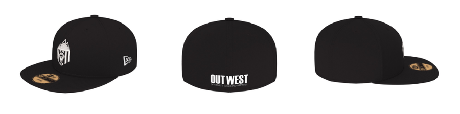 Out West Officials New Era Crew Hat