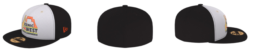 SWAC Custom Hats - White/Black Panel