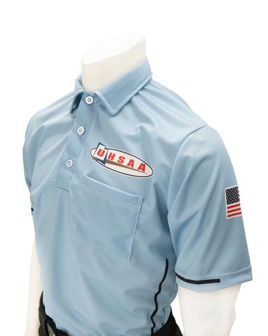 UHSAA Dye-Sublimated Baseball SS Shirt Carolina Blue