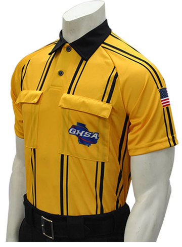 Georgia (GHSA) Short Sleeve Soccer Shirt - Gold