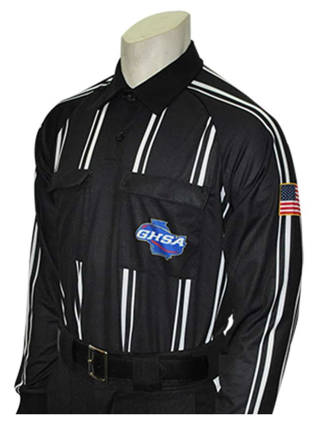 Georgia (GHSA) Long Sleeve Soccer Shirt - Black